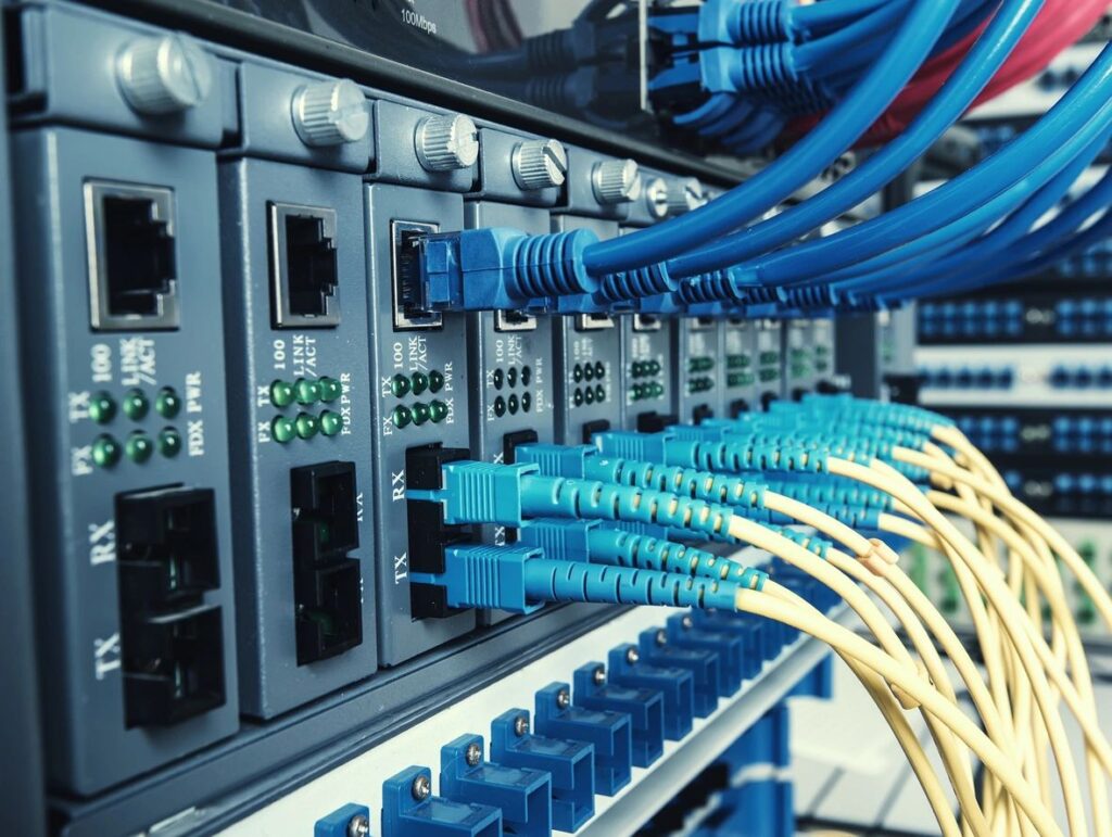 ethernet wiring panel