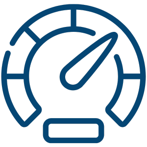 bandwidth gauge icon