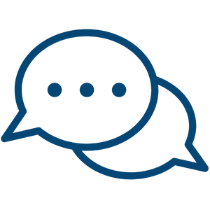 conversation bubbles icon