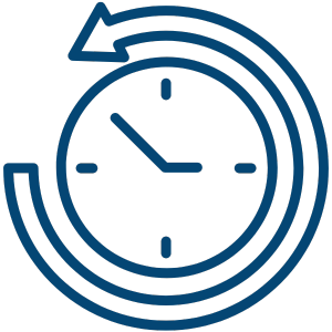 clocking waiting icon